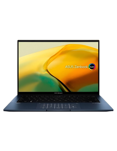 Laptop 14" ASUS Zenbook 14 OLED UX3405MA, Ponder Blue, Intel Core Ultra 7 155H, 16GB/1024GB, Fără SO