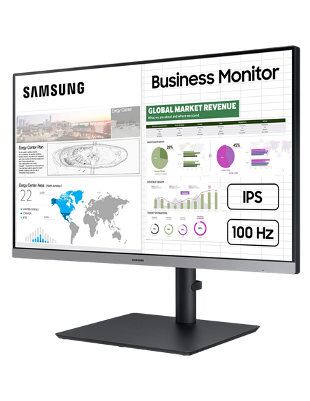27" Monitor Samsung S27C430, IPS 1920x1080 FHD, Negru