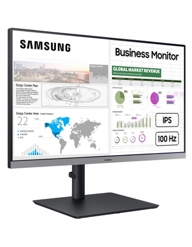 27" Monitor Samsung S27C430, IPS 1920x1080 FHD, Negru