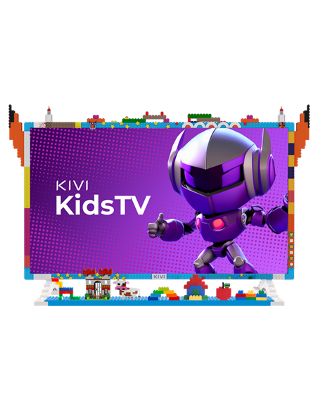 32" LED SMART TV KIVI KidsTV, 1920x1080 FHD, Android TV, Albastru