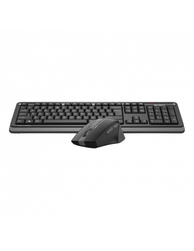 Клавиатура и мышь A4Tech FG1035, Беспроводное, Чёрный | Серый