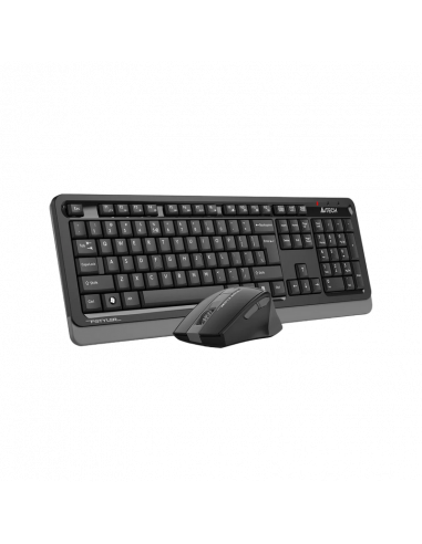Set Tastatură + Mouse A4Tech FG1035, Fără fir, Negru | Gri