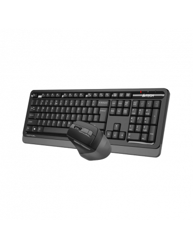 Клавиатура и мышь A4Tech FG1035, Беспроводное, Чёрный | Серый