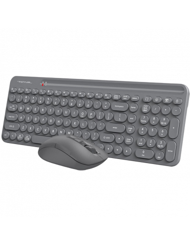 Set Tastatură + Mouse A4Tech FG3300 Air, Fără fir, Gri