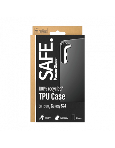 Чехол PanzerGlass SAFE. Samsung Galaxy S24, Чёрный