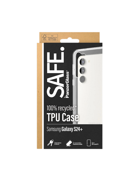 Husă PanzerGlass SAFE. Samsung Galaxy S24+, Transparent Husă PanzerGlass SAFE. Samsung Galaxy S24+, Transparent