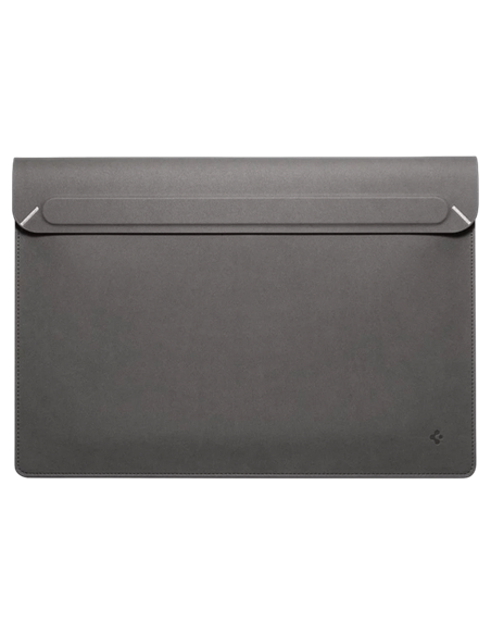 Geantă pentru Laptop Spigen Valentinus 13-14", Piele artificială, Gri