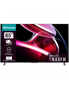 85" MiniLED SMART TV Hisense 85U7KQ, 3840x2160 4K UHD, VIDAA U7.0, Gri