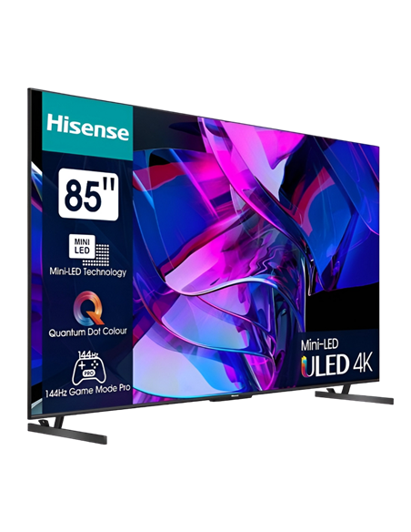 85" MiniLED SMART Телевизор Hisense 85U7KQ, 3840x2160 4K UHD, VIDAA U7.0, Серый 85" MiniLED SMART Телевизор Hisense 85U7KQ, 3840x2160 4K UHD, VIDAA U7.0, Серый