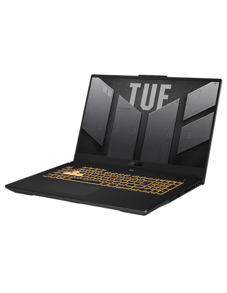 Laptop Gaming 17,3" ASUS TUF Gaming F17 FX707VV, Mecha Gray, Intel Core i7-13620H, 32GB/1024GB, Fără SO Laptop Gaming 17,3" ASUS TUF Gaming F17 FX707VV, Mecha Gray, Intel Core i7-13620H, 32GB/1024GB, Fără SO