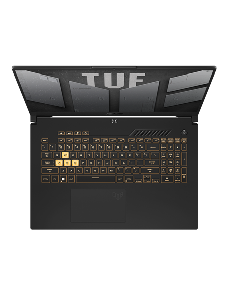 Игровой ноутбук 17,3" ASUS TUF Gaming F17 FX707VV, Mecha Gray, Intel Core i7-13620H, 32Гб/1024Гб, Без ОС