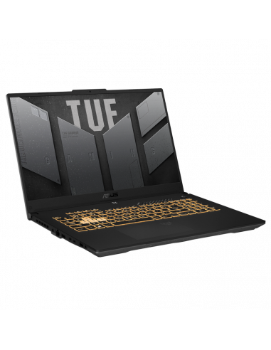 Laptop Gaming 17,3" ASUS TUF Gaming F17 FX707VV, Mecha Gray, Intel Core i7-13620H, 32GB/1024GB, Fără SO