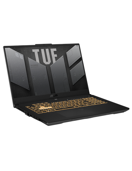 Laptop Gaming 17,3" ASUS TUF Gaming F17 FX707VV, Mecha Gray, Intel Core i7-13620H, 32GB/1024GB, Fără SO Laptop Gaming 17,3" ASUS TUF Gaming F17 FX707VV, Mecha Gray, Intel Core i7-13620H, 32GB/1024GB, Fără SO