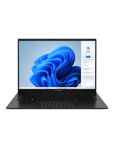 Ноутбук 14" ASUS Zenbook 14 OLED UX3406HA, Jade Black, AMD Ryzen 7 8840HS, 16Гб/1024Гб, Без ОС