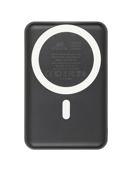 Acumulator extern Rivacase VA2604, 10000mAh, Negru