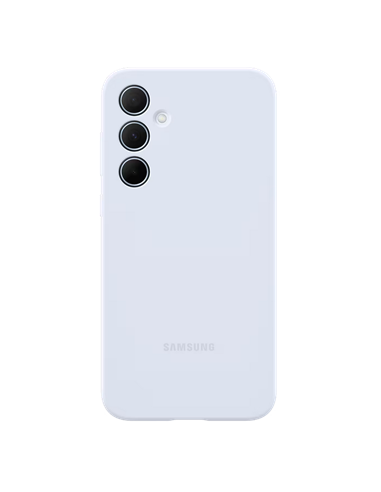 Husă Samsung Clear Case Galaxy A35, Albastru