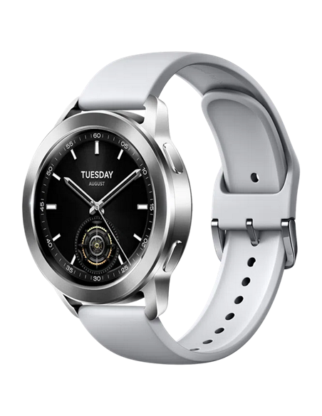 Ceas inteligent Xiaomi Watch S3, Argintiu