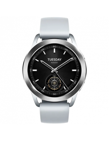 Ceas inteligent Xiaomi Watch S3, Argintiu