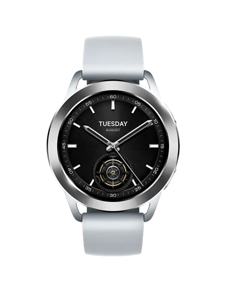 Ceas inteligent Xiaomi Watch S3, Argintiu
