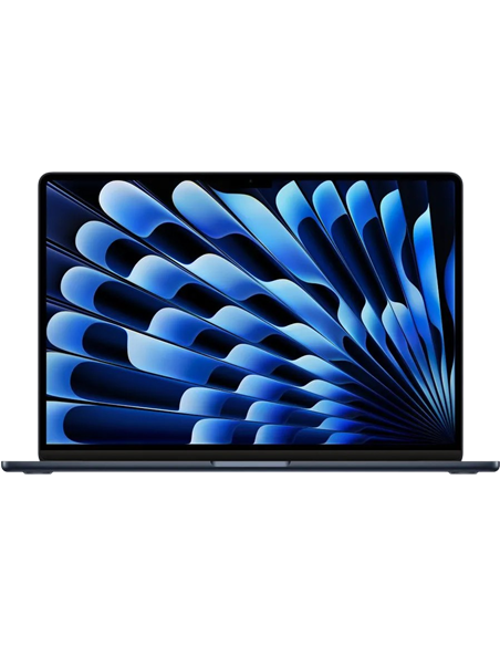 Ноутбук 15,3" Apple MacBook Air A3114, Midnight, M3 with 8-core CPU and 10-core GPU, 24Гб/512Гб, macOS Sequoia