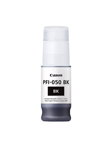 Картридж чернильный Canon PFI-050 BK, 70мл, Чёрный