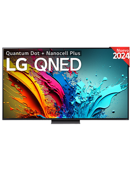 65" QNED SMART Телевизор LG 65QNED86T6A, 3840x2160 4K UHD, webOS, Чёрный