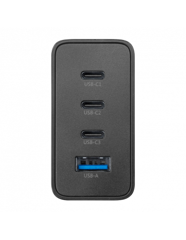 Зарядное устройство Cellularline Nano GaN, 100Вт, Чёрный