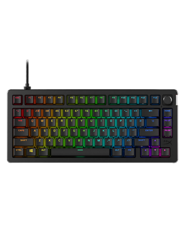 Tastatură HyperX Alloy Rise 75, Cu fir, Negru