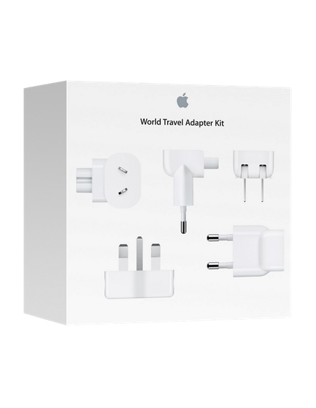 Adaptor de rețea Apple Travel Adapter Kit MD837, Alb