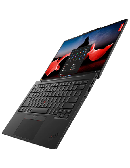 Laptop Business 14" Lenovo ThinkPad X1 Carbon Gen 12, Negru, Intel Core Ultra 7 155U, 32GB/1024GB, Windows 11 Pro