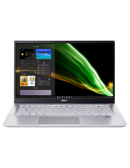 Ноутбук 14" Acer Swift 3 SF314-43, Pure Silver, AMD Ryzen 7 5700U, 16Гб/512Гб, Linux eShell