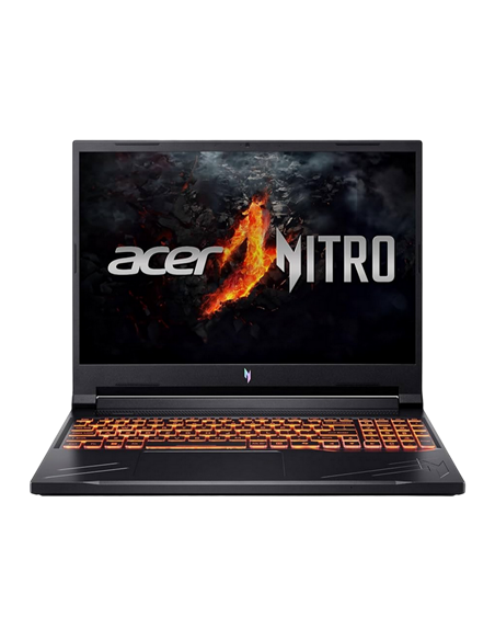 Игровой ноутбук 16" Acer Nitro V16 ANV16-41, Obsidian Black, AMD Ryzen 7 8845HS, 16Гб/1024Гб, Linux eShell