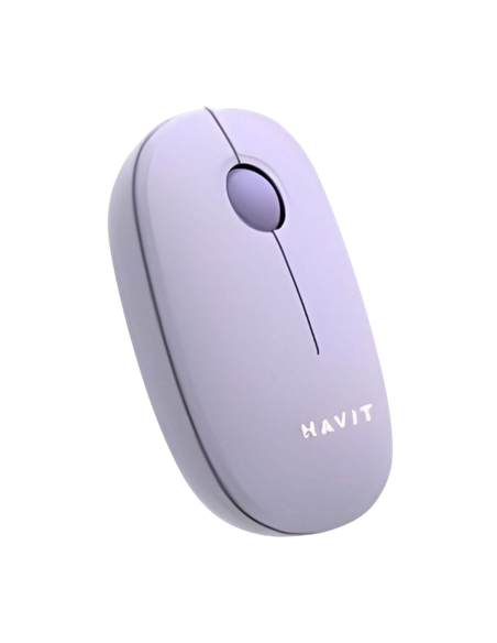 Mouse Wireless Havit MS57GT, Violet