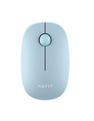 Mouse Wireless Havit MS57GT, Albastru deschis