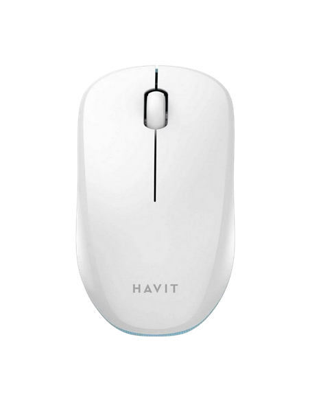 Mouse Wireless Havit MS66GT, Alb | Albastru