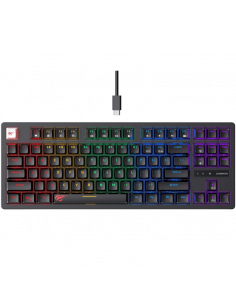 Tastatură Havit KB892L, Cu fir, Negru