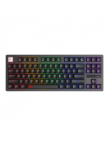 Клавиатура Havit KB892L, Проводное, Чёрный