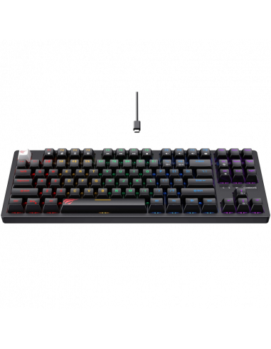 Клавиатура Havit KB892L, Проводное, Чёрный