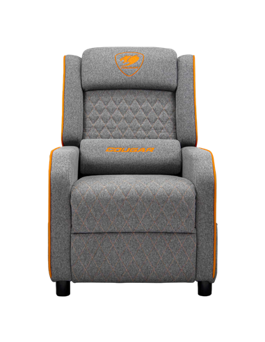 Scaun Gaming Cougar Ranger One Gray, Textil, Gri | Portocaliu