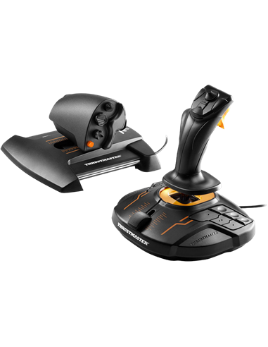 Joystick pentru jocuri Thrustmaster T.16000M FCS Hotas, Negru