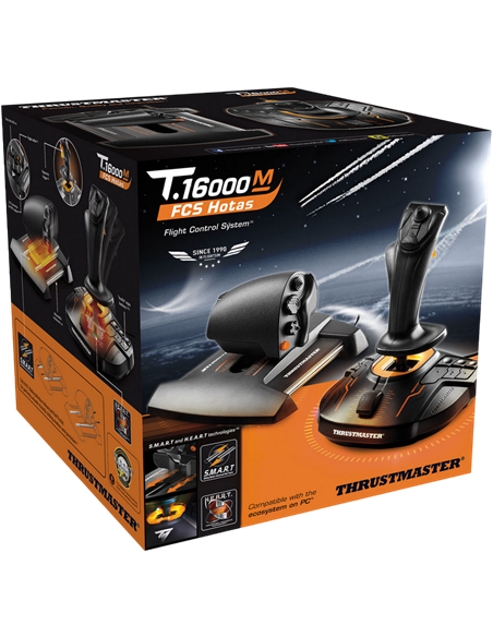Игровой джойстик Thrustmaster T.16000M FCS Hotas, Чёрный