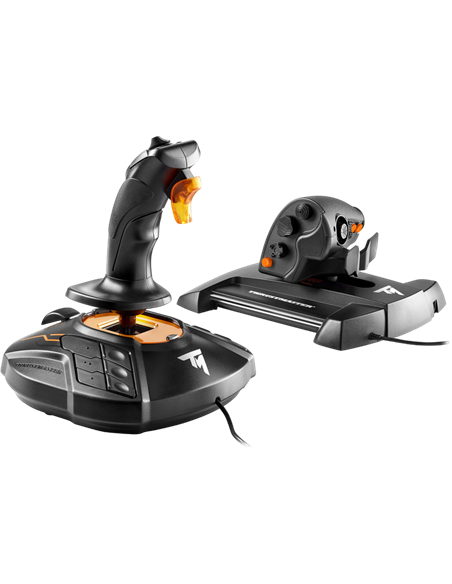 Joystick pentru jocuri Thrustmaster T.16000M FCS Hotas, Negru