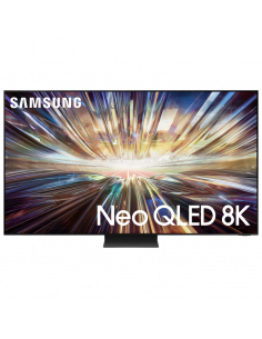 85" QLED SMART TV Samsung QE85QN800DUXUA, 7680x4320 8K UHD, Tizen, Negru