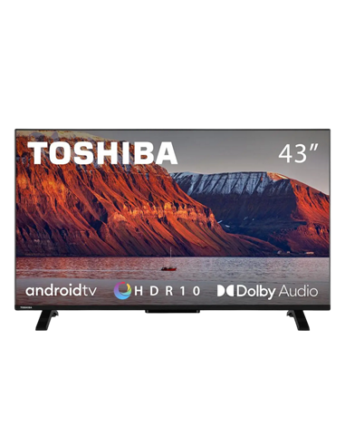 43" LED SMART TV Toshiba 43LA2363DG, 1920x1080 FHD, Android TV, Negru