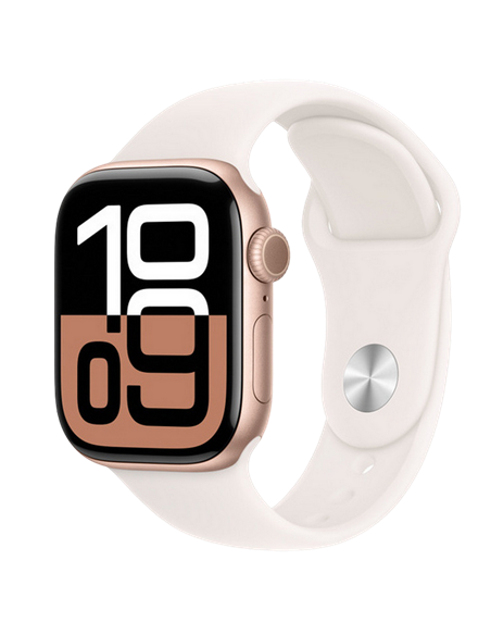 Ceas inteligent Apple Watch Series 10, 42mm, Light Blush