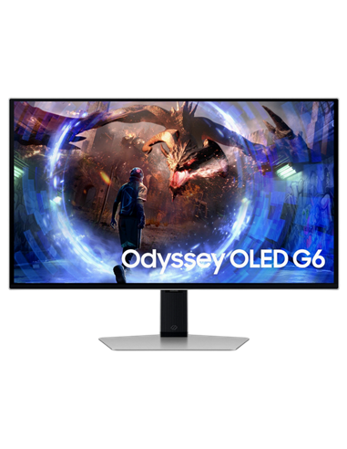 27" Monitor Gaming Samsung S27DG600, OLED 2560x1440 WQHD, Negru | Argintiu