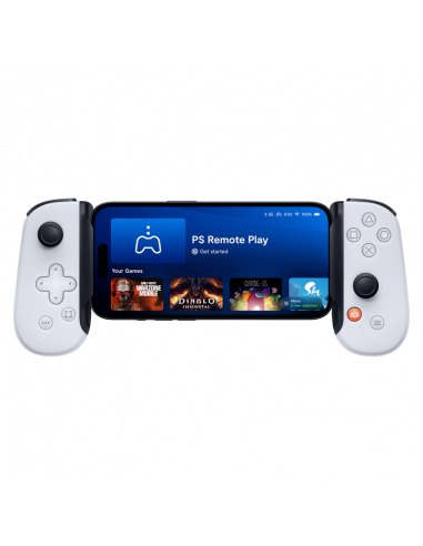 Controler de joc mobil Backbone One USB-C PlayStation Edition, Alb