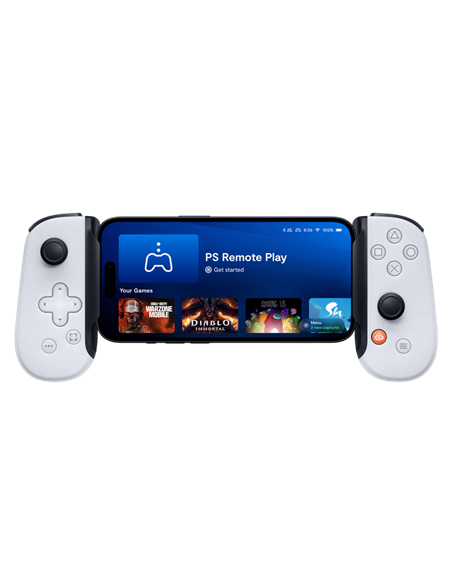 Controler de joc mobil Backbone One USB-C PlayStation Edition, Alb Controler de joc mobil Backbone One USB-C PlayStation Edition, Alb