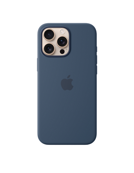 Чехол Apple iPhone 16 Pro Max Silicone Case with MagSafe, Denim