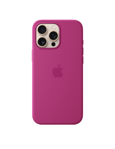 Чехол Apple iPhone 16 Pro Max Silicone Case with MagSafe, Фуксия 